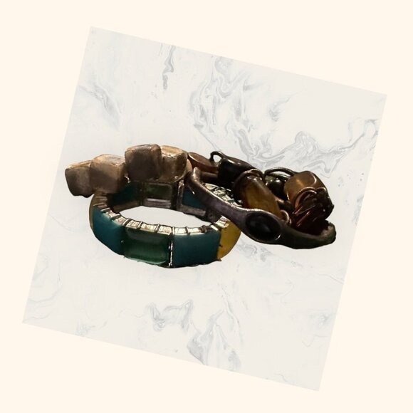 5/$20 Bundle of 5 Chunky‎ Statement Bracelets - Picture 3 of 4